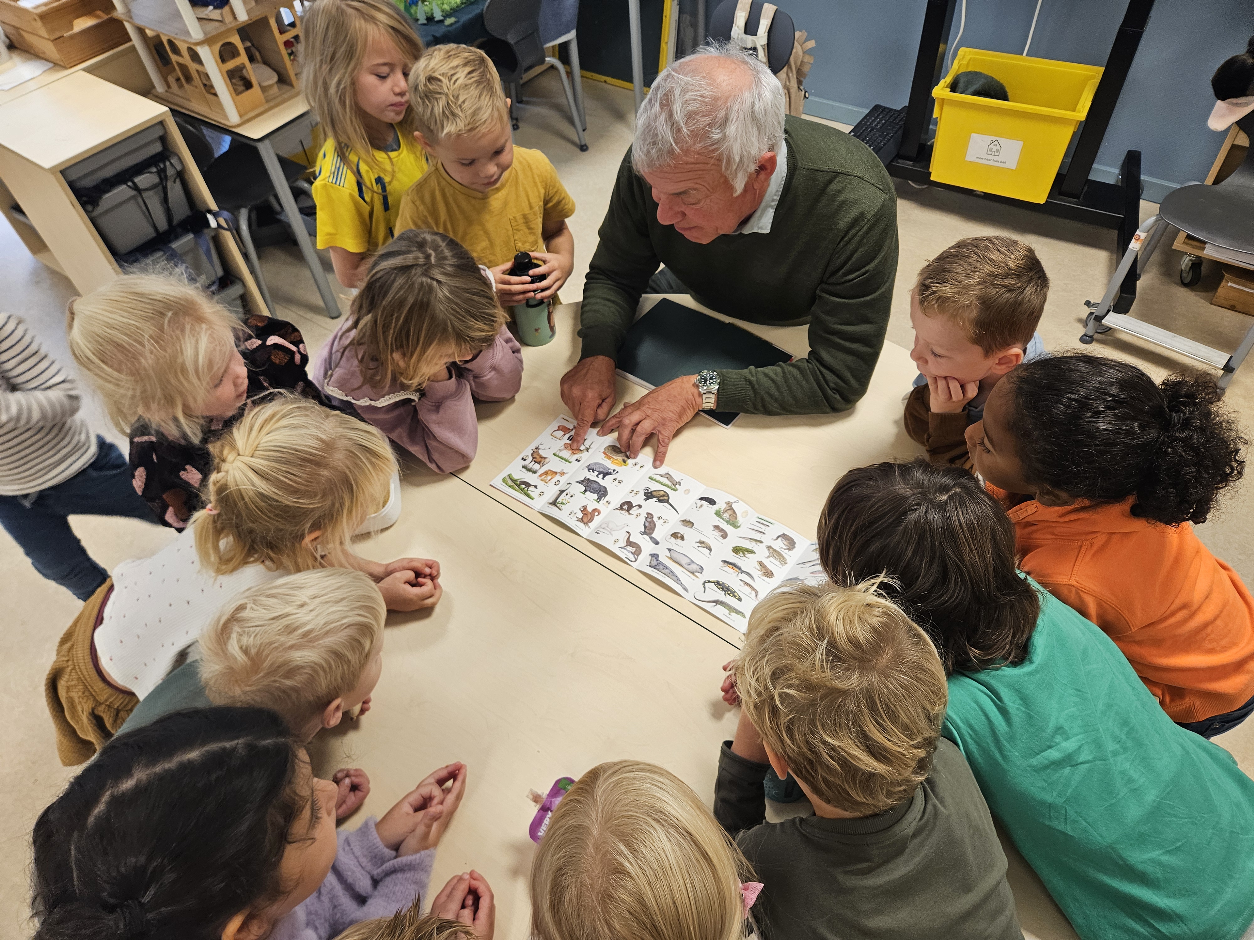 Op avontuur in het bos