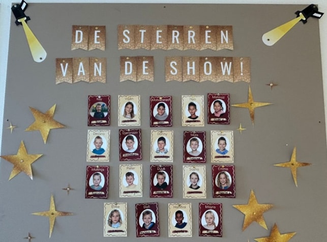foto sterren van de show