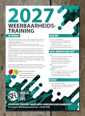 Poster Werrbaarheidstraining 2027 