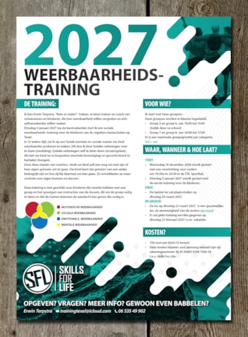 Poster Werrbaarheidstraining 2027 